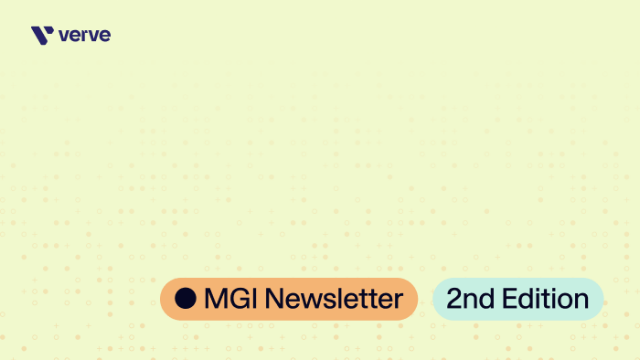 The MGI Newsletter