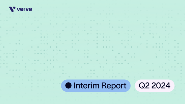 Verve Publishes Interim Report Q2 2024 With Organic Revenue Growth of 26% and EBITDA Growth of 37%, Capital Markets Day starting 10:00 CEST