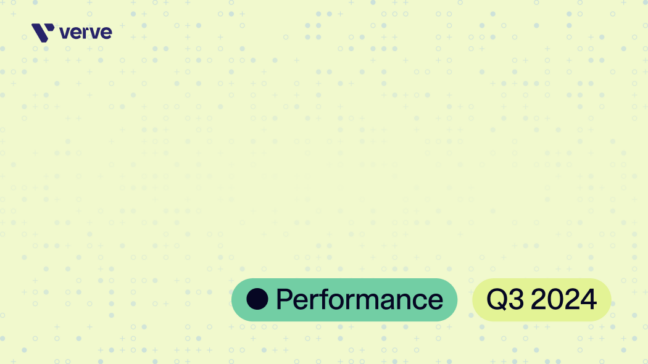 Verve Accelerates Organic Revenue Growth to 31% in Q3’24, Driven by Increased Demand from New and Existing Clients for Privacy-First Targeting Solutions and Additional Budgets for Full-Screen Video Ads
