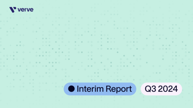 Verve Achieves 45% Revenue and 45% EBITDA Growth in Q3 2024, Strong Free Cashflow Reduces Leverage Ratio to 2.6x, Jun Group Accelerates Organic Growth Post M&#038;A