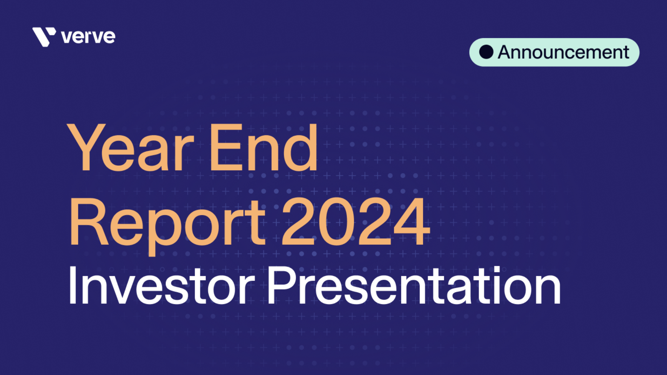 Verve Group SE Invites Investors to the Presentation of its Year End Report Q4 2024 on February 27, 2025 at 10:00am CET