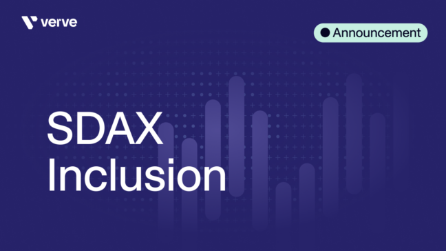 Verve Group promoted to Deutsche Börse&#8217;s SDAX index