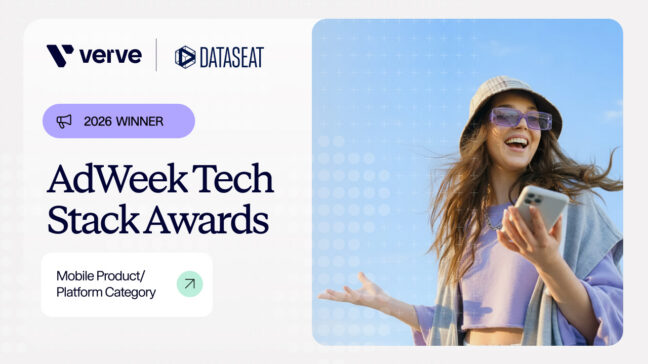 Verve Wins 2026 ADWEEK Tech Stack Award for Mobile Product/Platform